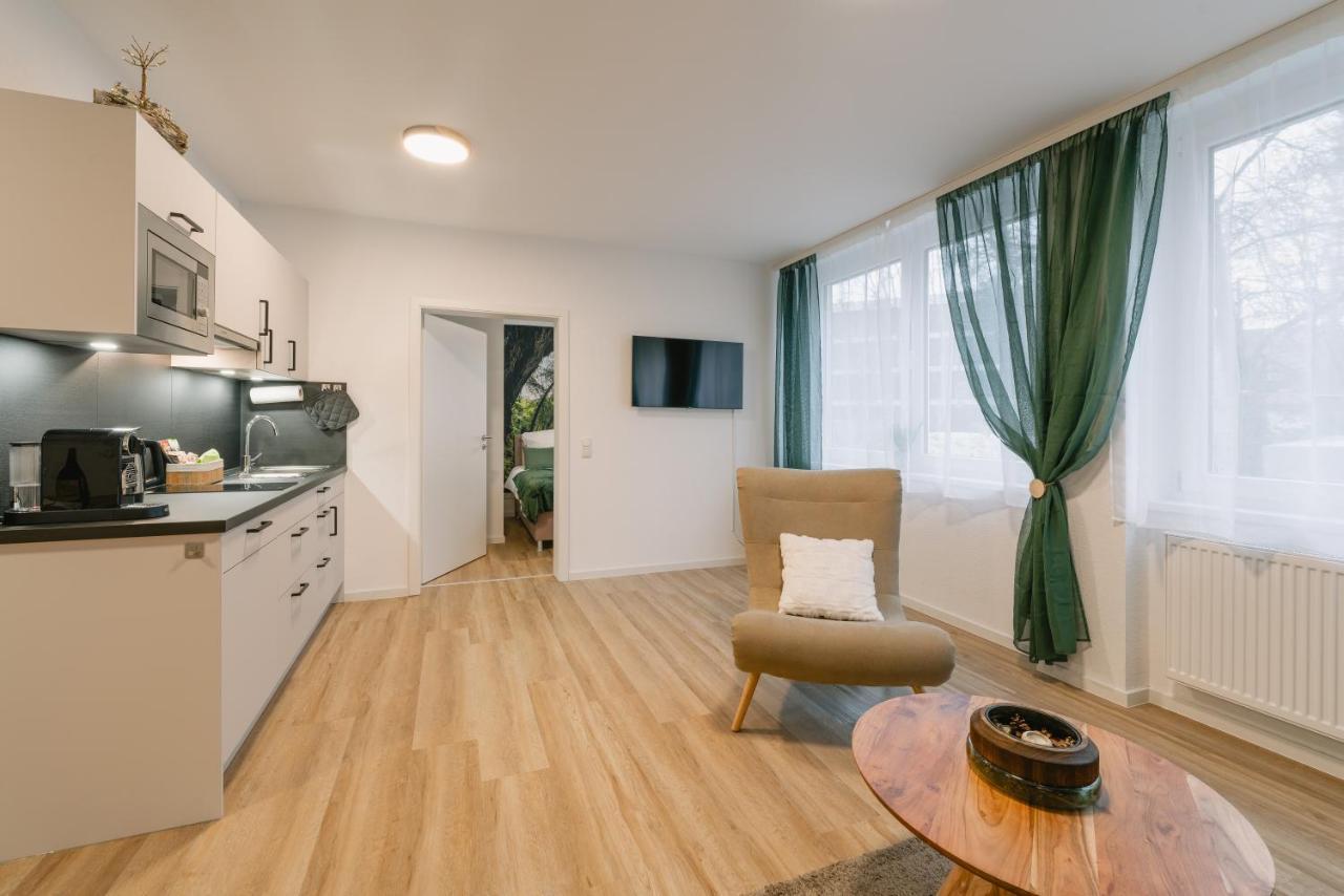 Modernes 2-Zimmer Themen-Apartment Im Zentrum Bayreuth Exteriér fotografie