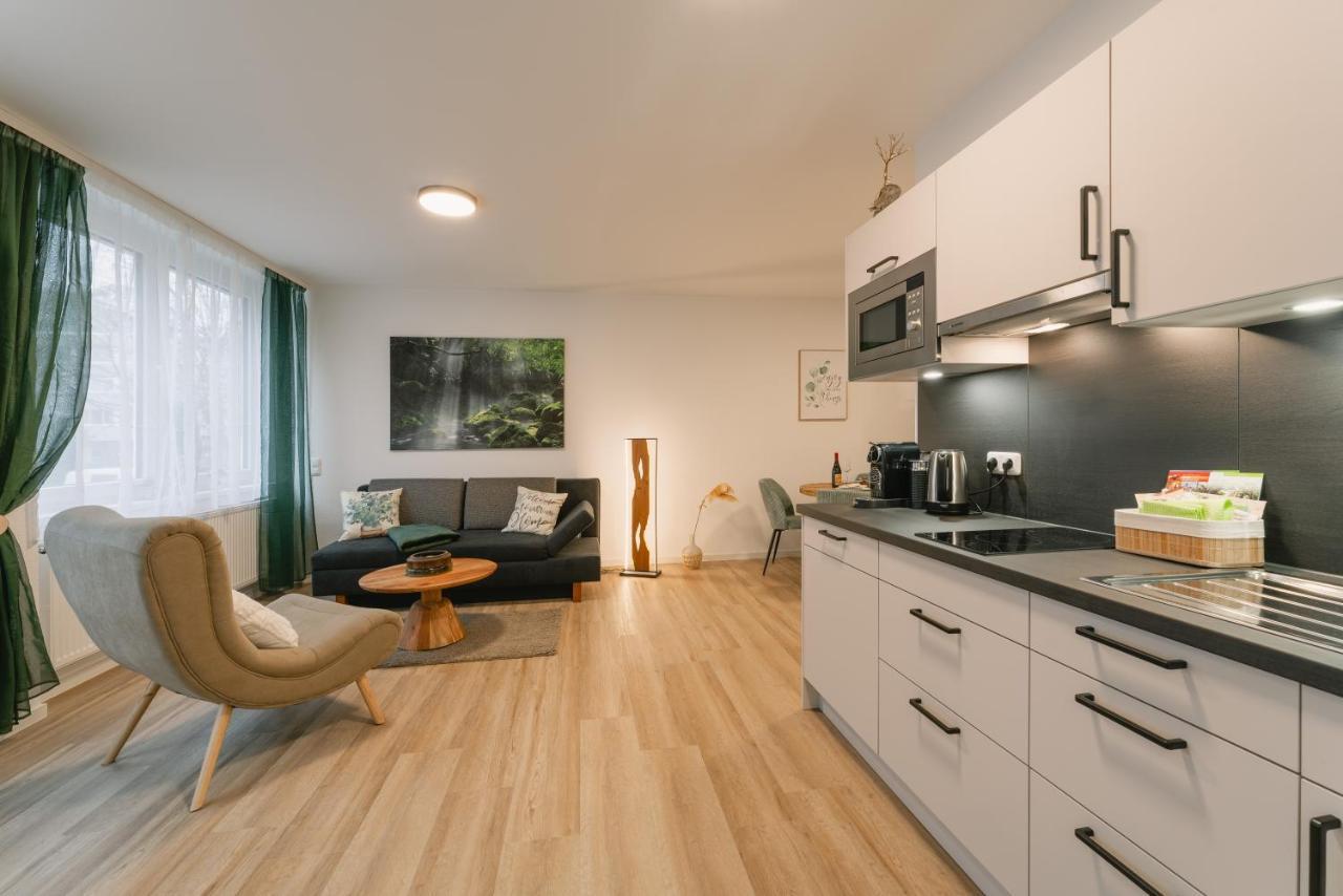 Modernes 2-Zimmer Themen-Apartment Im Zentrum Bayreuth Exteriér fotografie